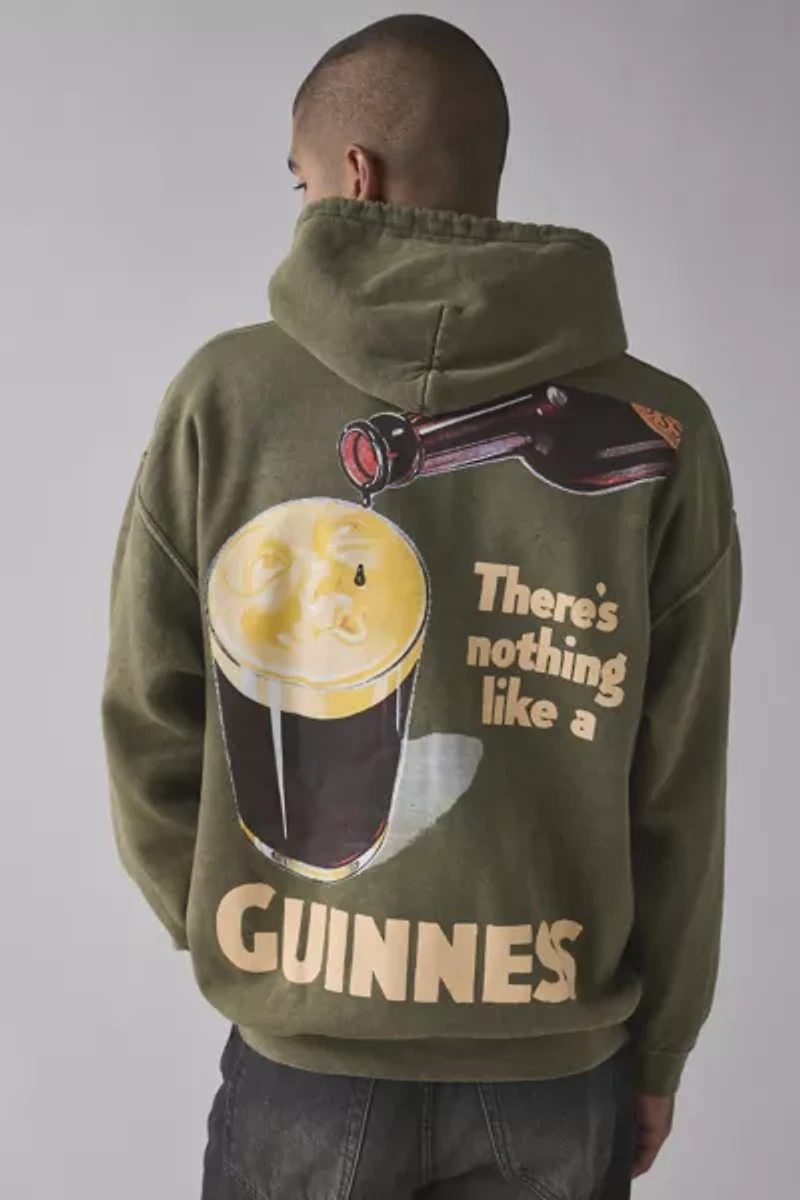 Guinness Pint Graphic Hoodie Sweatshirt
