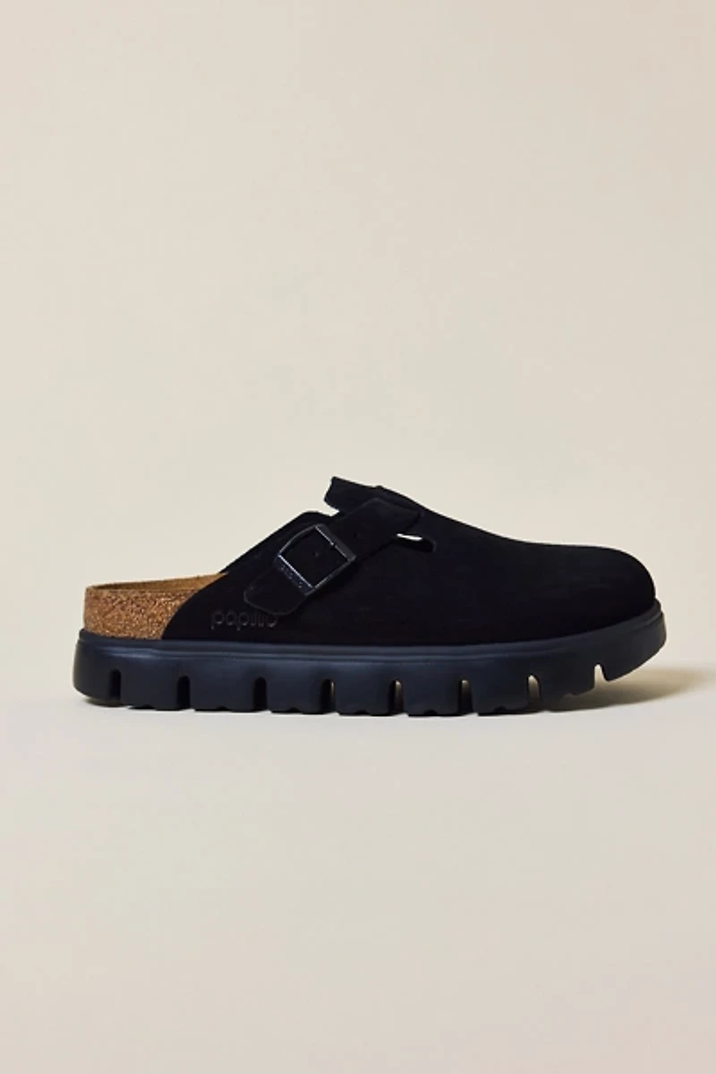 Birkenstock Women's Boston Chunky Suede Clogs