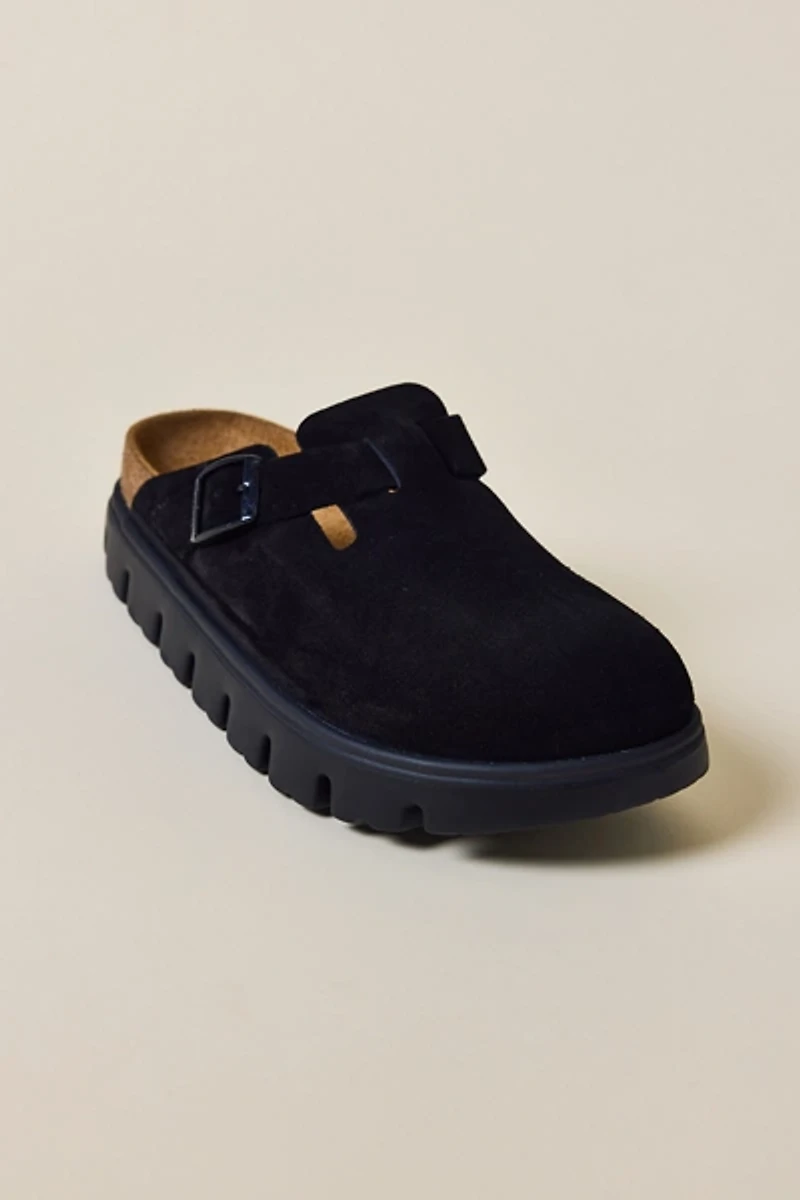 Birkenstock Women's Boston Chunky Suede Clogs