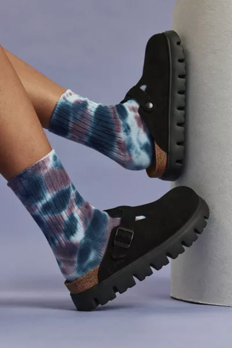 Birkenstock Women's Boston Chunky Suede Clog