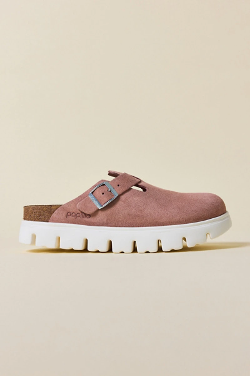Birkenstock Women's Boston Chunky Suede Clogs