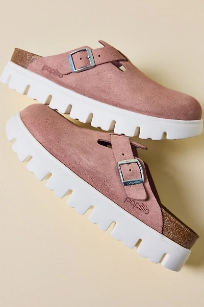 Birkenstock Women's Boston Chunky Suede Clogs