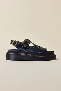 Dr. Martens Women's Dunnet Flower T-Strap Sandal