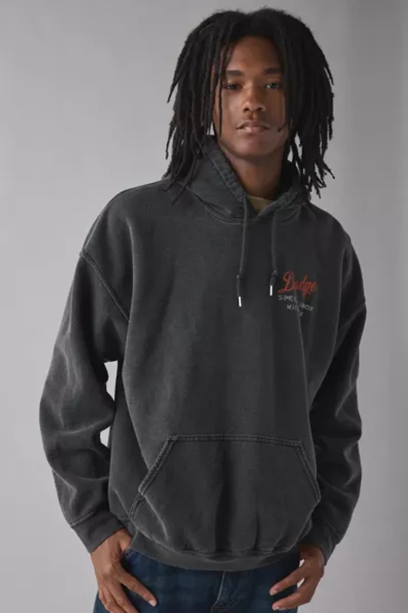 Dodge Speed Shop Graphic Hoodie Sweatshirt