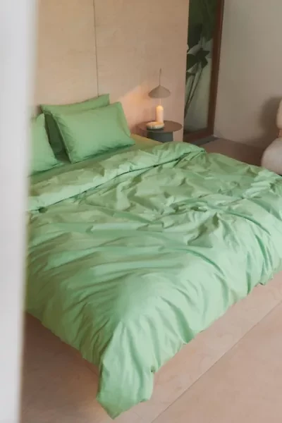 Bed Threads Organic Cotton Percale Duvet Cover