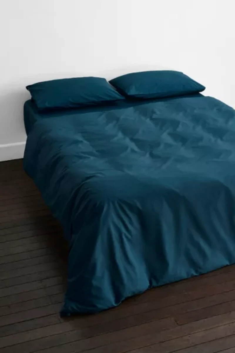 Bed Threads Organic Cotton Percale Duvet Cover