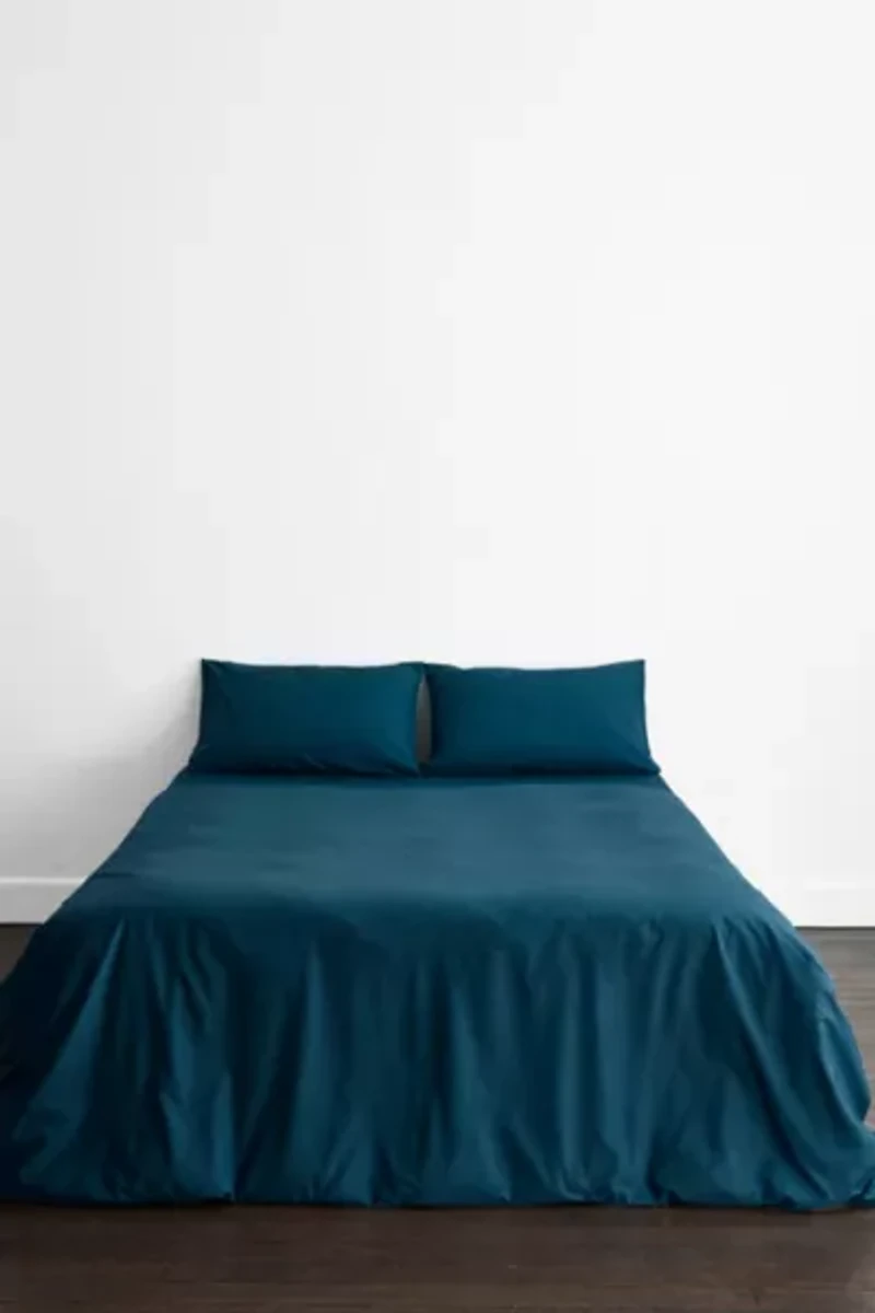 Bed Threads Organic Cotton Percale Duvet Cover