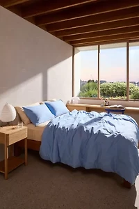 Bed Threads Organic Cotton Percale Duvet Cover