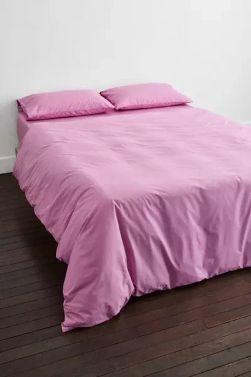 Bed Threads Organic Cotton Percale Duvet Cover