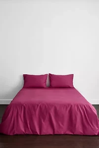 Bed Threads Organic Cotton Percale Duvet Cover