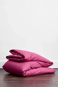Bed Threads Organic Cotton Percale Duvet Cover
