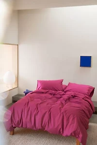 Bed Threads Organic Cotton Percale Duvet Cover
