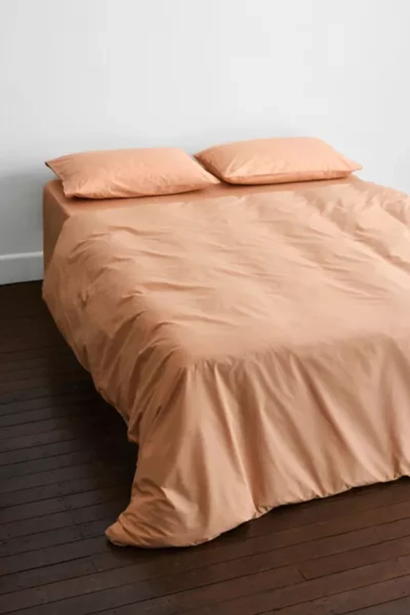 Bed Threads Organic Cotton Percale Duvet Cover