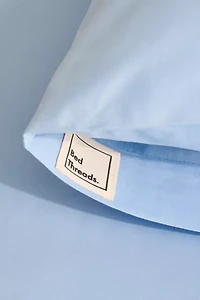 Bed Threads Organic Cotton Percale Pillowcase Set