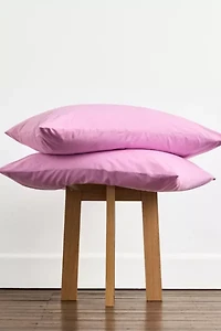 Bed Threads Organic Cotton Percale Pillowcase Set