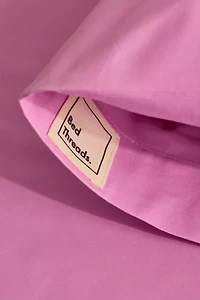 Bed Threads Organic Cotton Percale Pillowcase Set