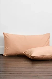 Bed Threads Organic Cotton Percale Pillowcase Set