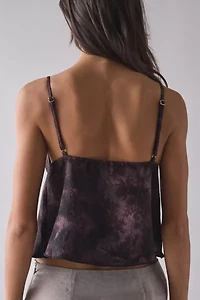 Motel Marinda Jacquard Plunging Babydoll Cami