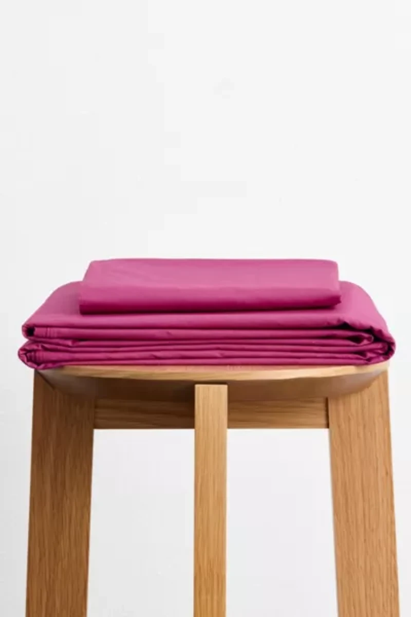 Bed Threads Organic Cotton Percale Sheet Set