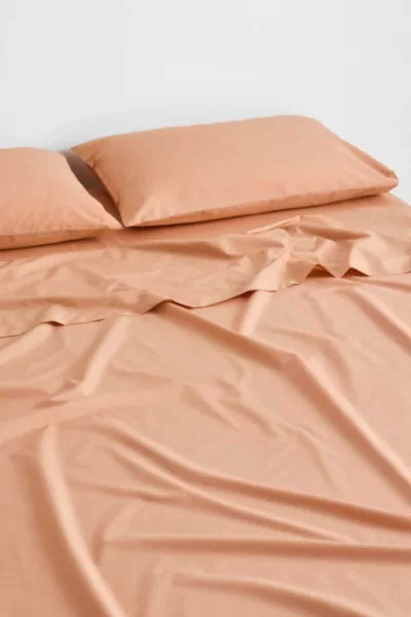 Bed Threads Organic Cotton Percale Sheet Set