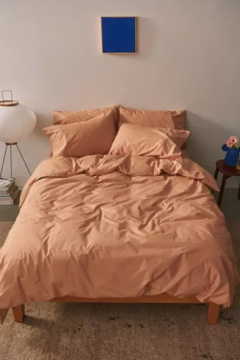 Bed Threads Organic Cotton Percale Sheet Set
