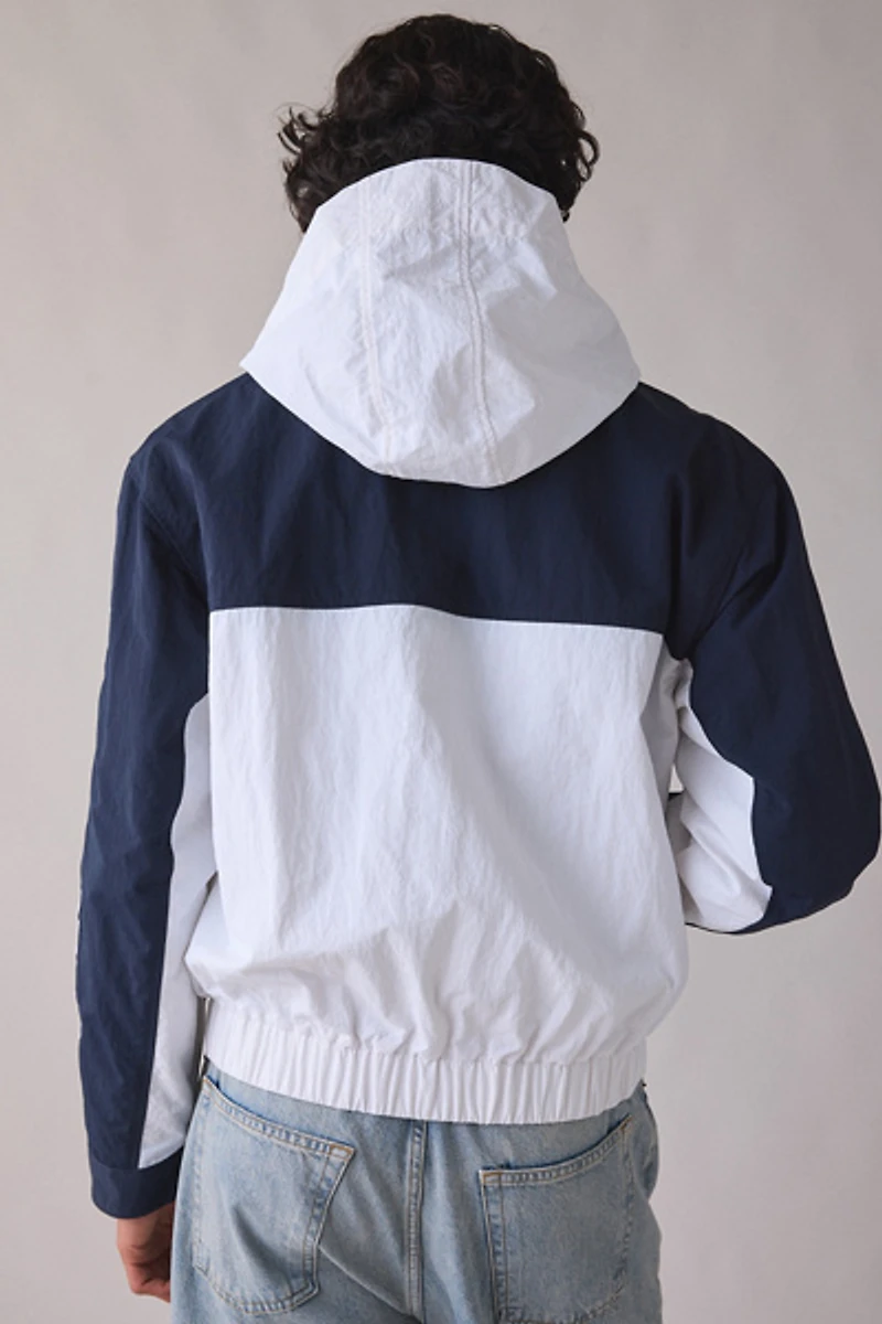 GUESS JEANS Colorblock Windbreaker Jacket