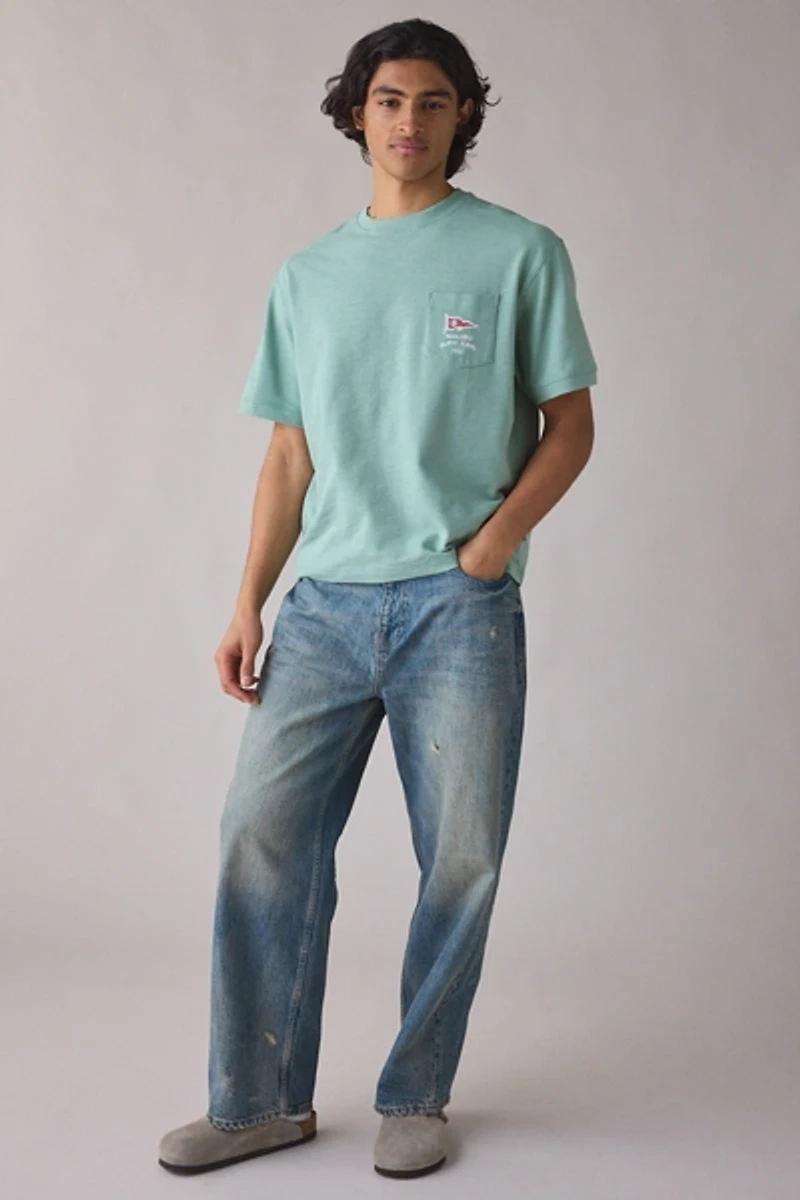 GUESS JEANS Boxy Cropped Tee