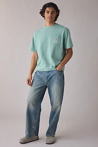 GUESS JEANS Boxy Cropped Tee