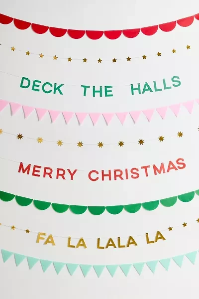 Meri Meri Holiday Party Garland Set