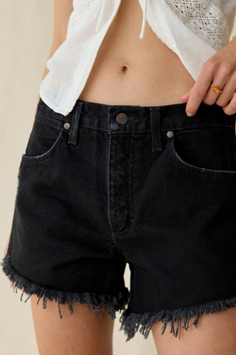 Wrangler Reworked High-Rise Denim Shorts