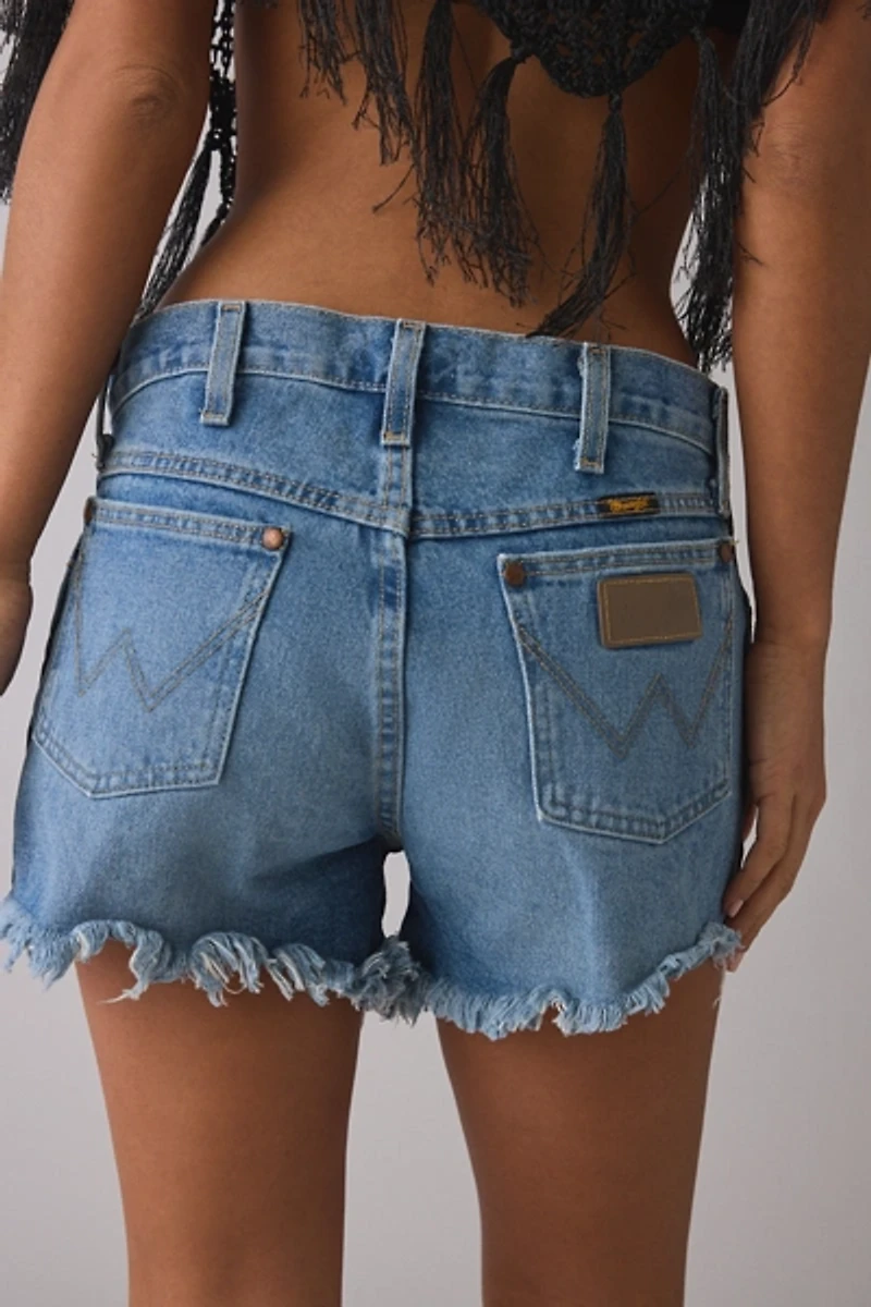 Wrangler Reworked High-Rise Denim Shorts