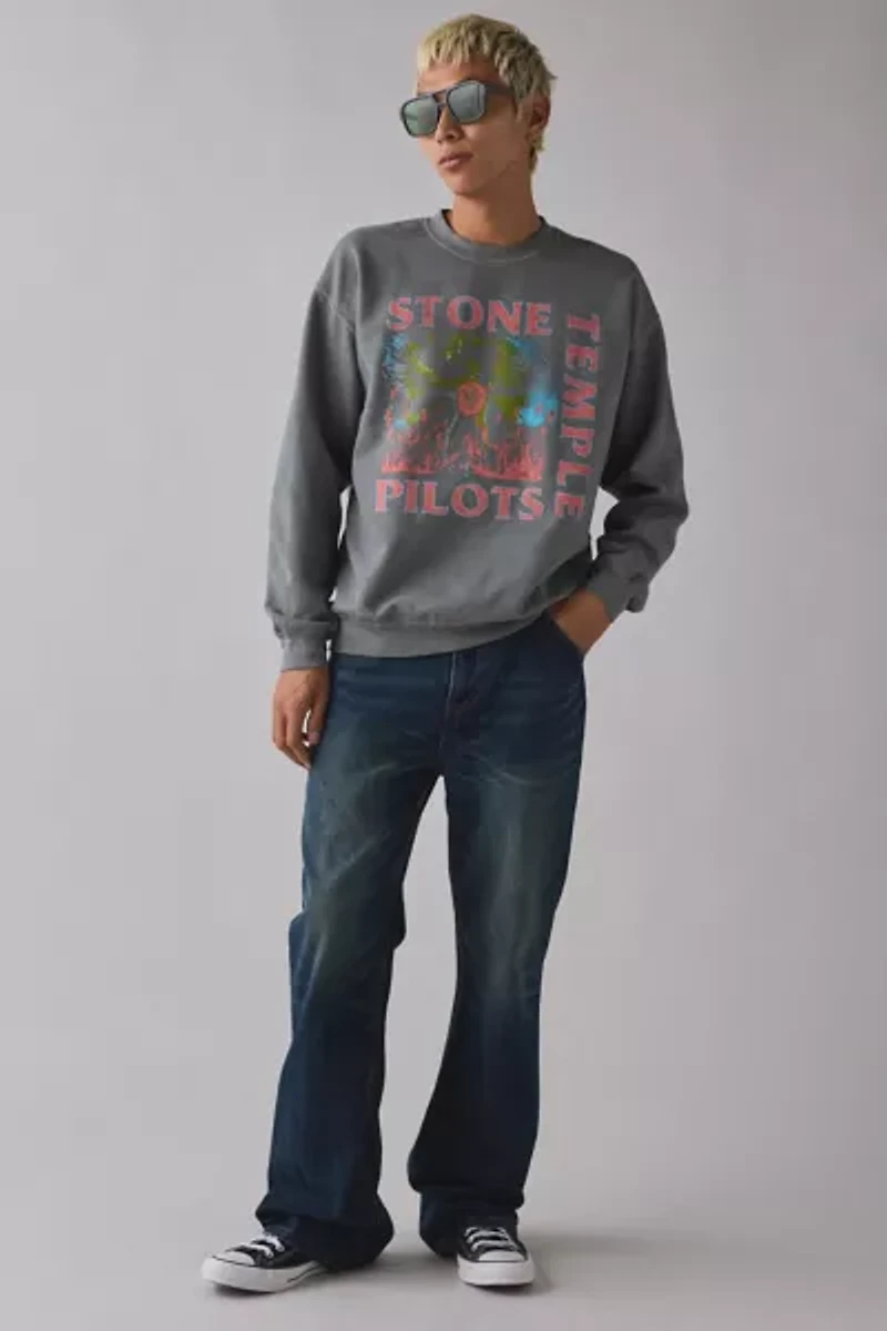 Stone Temple Pilots Graphic Crew Neck Sweatshirt