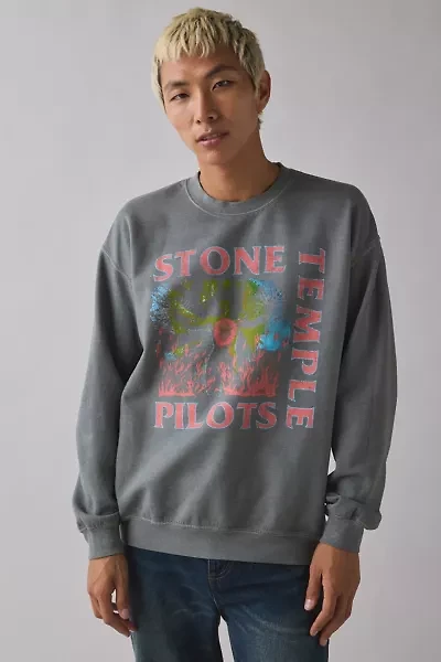 Stone Temple Pilots Graphic Crew Neck Sweatshirt