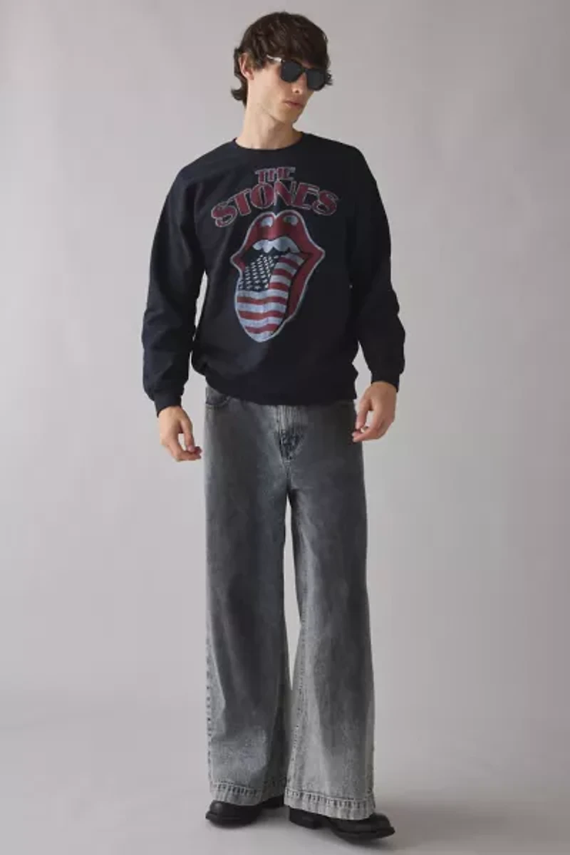 The Rolling Stones North America Crew Neck Sweatshirt
