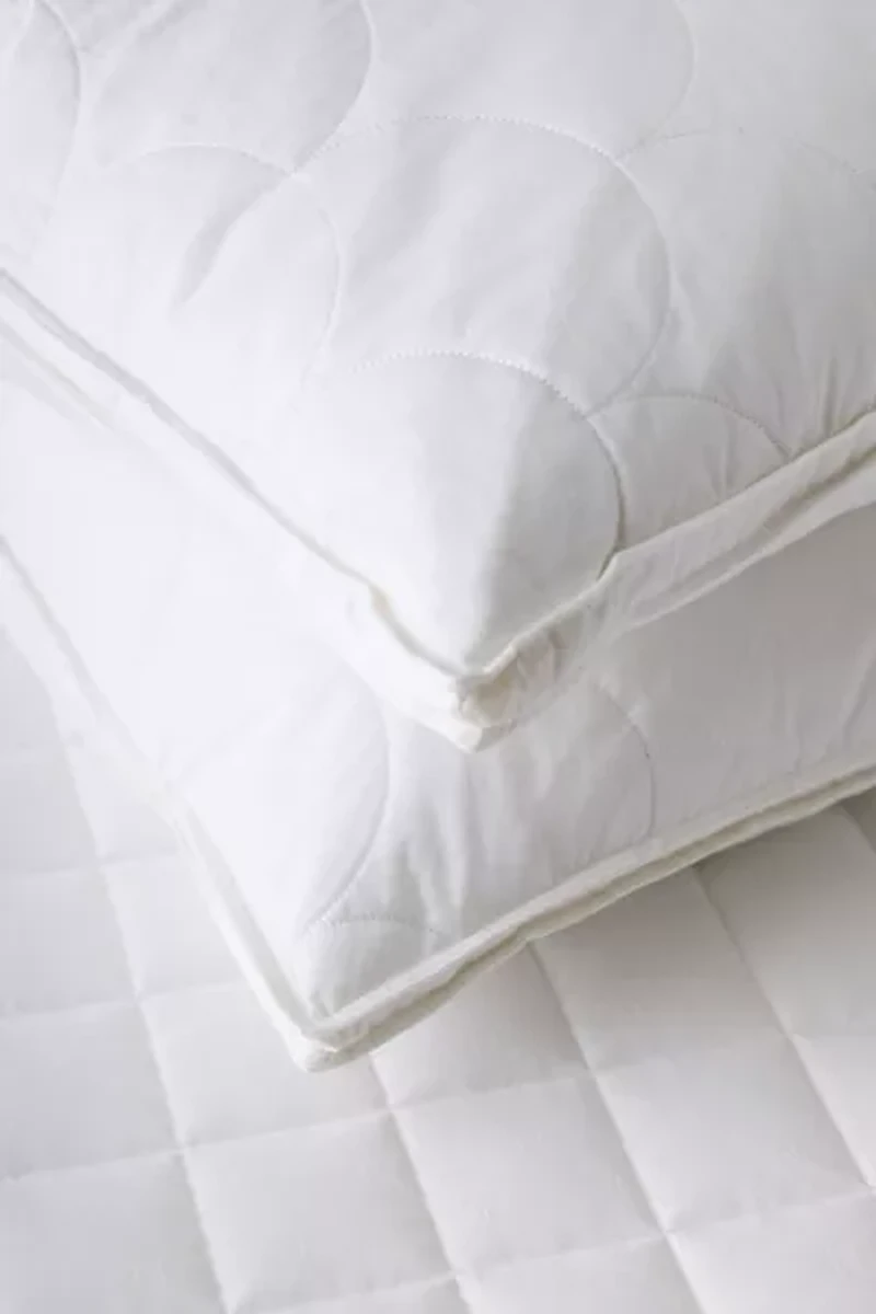 Hotel Quilted Feather Pillow Set