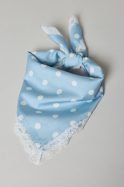 For Love & Lemons UO Exclusive Polka Dot Silky Scarf