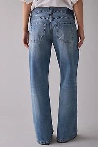 BDG Kayla Paint Splatter Low-Rise Jean