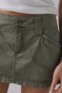 BDG Trail Star Utility Low-Rise Micro Mini Skirt