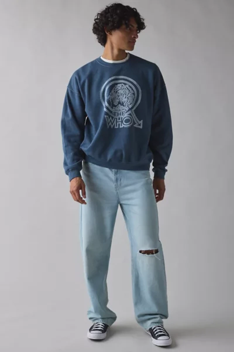 The Who ’79 Tour Graphic Crew Neck Sweatshirt