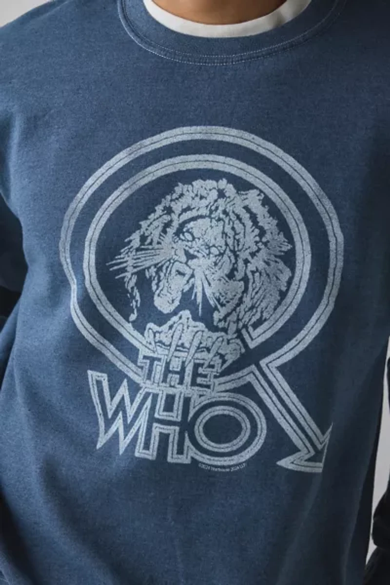The Who ’79 Tour Graphic Crew Neck Sweatshirt
