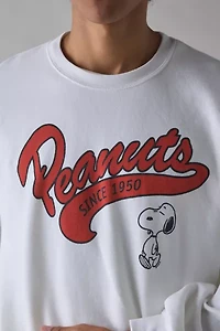 Peanuts Since 1950 Graphic Crew Neck Sweatshirt