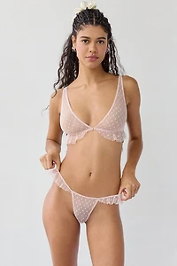 Only Hearts CouCou Lola Side Ruffle Thong