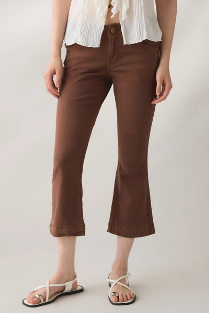 Kimchi Blue Kick It Cropped Flare Pant