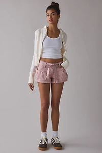 BDG Redwood Utility Tie-Waist Micro Short