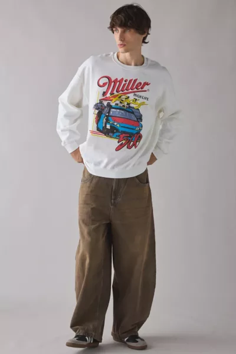 Miller Racing 500 Graphic Crew Neck Sweatshirt