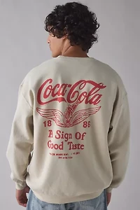 Coca-Cola Life Tastes Good Graphic Crew Neck Sweatshirt