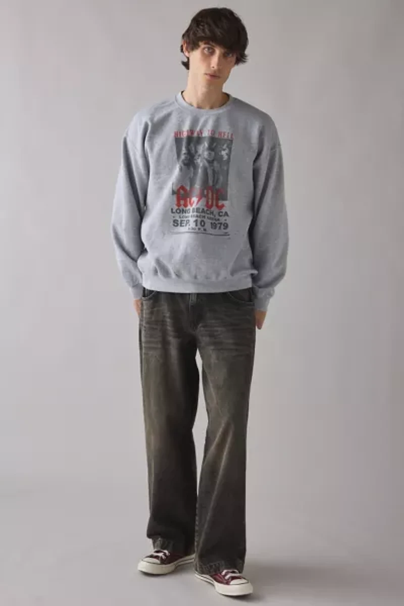 AC/DC Highway To Hell Tour Graphic Crew Neck Sweatshirt