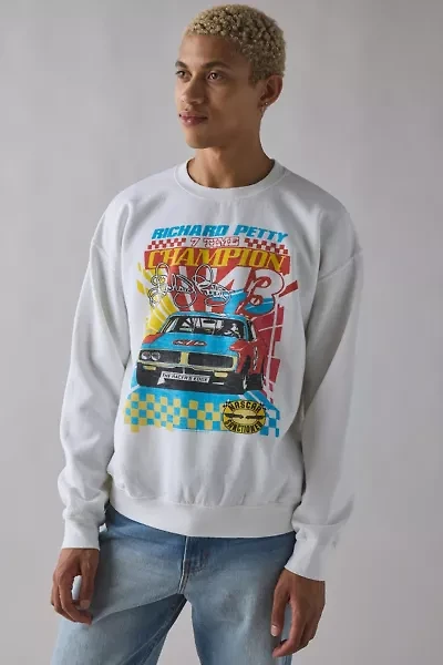 Richard Petty 7-Time Champ Racing Graphic Crew Neck Sweatshirt