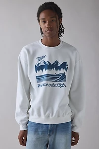 Miller Welcome To The High Life Graphic Crew Neck Sweatshirt