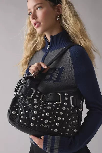 BDG Sonny Studded Hobo Bag